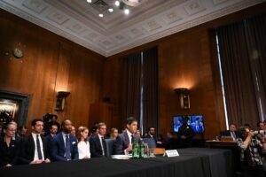 Kevin Warsh, nominee for US Federal Reserve Chair, testifies during a Senate Banking Committee hearing on his nomination on Capitol Hill in Washington, DC, on April 21, 2026. PHOTO: AFP/ MANDEL NGAN