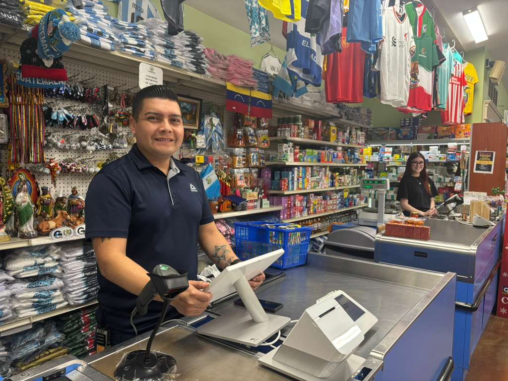 Miguel Malla Tinizaray, originally from Ecuador and a supervisor at the supermarket Monrroy, says Ambridge is a peaceful place.
